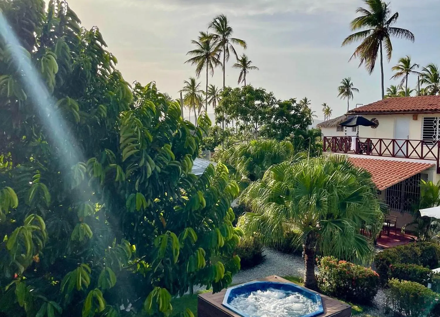 *** Guest house 21 Palms Hotel Las Galeras Dominican Republic